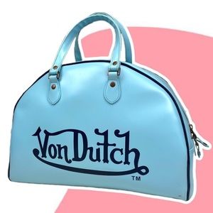 Von Dutch vintage y2k large bowler bag